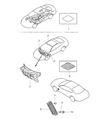 Dodge Avenger Dash Panels Diagram - MR148264
