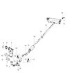 Jeep Exhaust Pipe Diagram - 68249230AA