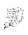 Chrysler Sebring Starter Motor Diagram - 4672108AB
