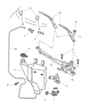 Chrysler Sebring Washer Reservoir Diagram - 5013057AA
