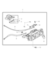 Chrysler Sebring A/C Switch Diagram - MR500538