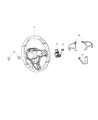 2017 Dodge Charger Steering Wheel Diagram - 6AD801XCAA