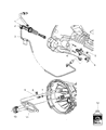 Jeep Clutch Master Cylinder Diagram - 52125159AE