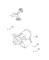 Ram Starter Motor Diagram - 68084005AA