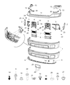 Ram Bumper Diagram - 6NR12TZZAA