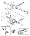 Chrysler Aspen Differential Diagram - 4384222
