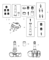 Dodge Challenger TPMS Sensor Diagram - 68214806AF