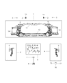 Ram Radiator Support Diagram - 68197334AA