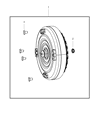 Dodge Grand Caravan Torque Converter Diagram - 68103529AA