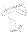 2006 Dodge Dakota PCV Hose Diagram - 53032836AB