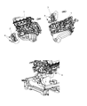 Dodge Nitro Engine Mount Diagram - 52129481AA