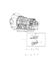 Ram Transmission Mount Diagram - 68233765AB