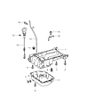 Dodge Sprinter 3500 Dipstick Diagram - 68006137AA