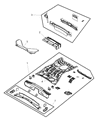 Jeep Compass Floor Pan Diagram - 5183909AA