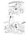 2004 Dodge Durango Seat Belt Diagram - 5JY511D5AA