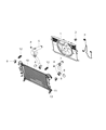 Jeep Radiator Diagram - 68256135AA