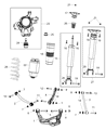 2014 Jeep Grand Cherokee Shock Absorber Diagram - 68234049AB