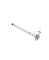 2010 Dodge Nitro Axle Shaft Diagram - 52114548AC