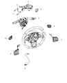 Jeep Renegade Clock Spring Diagram - 6BZ85LXHAA