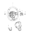 Jeep Compass Steering Wheel Diagram - 7DY73LA3AA