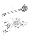 Chrysler Prowler Drive Shaft Diagram - 4815777