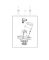 Ram Thermostat Diagram - 4893177AB