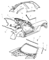 Dodge Viper Door Seal Diagram - 4865562AF