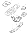 2002 Dodge Durango Dome Light Diagram - WE89TL2AA