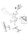 Dodge Stratus Control Arm Diagram - MR369662