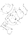 Dodge Challenger Power Steering Hose Diagram - 4584563AE