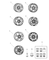 Jeep Gladiator Spare Wheel Diagram - 6KC871A7AA