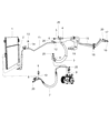 Jeep A/C Condenser Diagram - 55038003AF