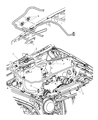 2007 Jeep Liberty Coolant Reservoir Diagram - 55037731AF