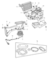 Dodge Neon Heater Core Diagram - 5174809AA
