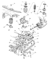 2003 Chrysler PT Cruiser Steering Knuckle Diagram - 5272493AA