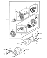 Dodge Stratus Alternator Diagram - MD373093