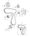 Jeep Cherokee Timing Belt Diagram - 68093239AA