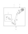 2020 Jeep Compass Fuel Filler Neck Diagram - 57009154AE