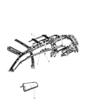2008 Dodge Grand Caravan Air Bag Diagram - 4680589AG