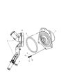 2010 Dodge Journey Water Pump Diagram - 4892425AA