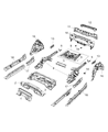 Jeep Renegade Axle Beam Diagram - 68246101AA