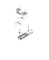 Ram Engine Cover Diagram - 4861833AB