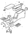 Jeep Cherokee Seat Switch Diagram - 56010135AB