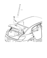 2014 Chrysler 200 Antenna Diagram - 5091987AA