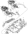 Chrysler Aspen Tail Pipe Diagram - 68044067AA