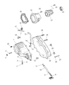 Dodge Durango Transfer Case Diagram - 5086039AA