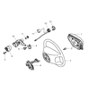 Chrysler Ignition Lock Assembly Diagram - 5101710AA