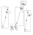 2022 Chrysler Voyager Seat Belt Diagram - 5LA591L5AB