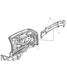 2004 Dodge Neon Spoiler Diagram - 82207478