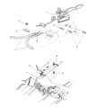 1998 Chrysler Sebring Parking Brake Cable Diagram - 4626976